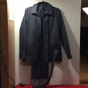 Louis Vuitton Denim Navy Indigo Suit Jacket&Jeans